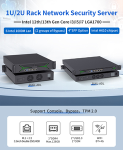 พีซีอุตสาหกรรมไร้พัดลม 2U แบบติดตั้งบนแร็คเซิร์ฟเวอร์ ใช้ซีพียู Intel Core i3/i5/i7 ชิปเซ็ต H610 พร้อมระบบป้องกันการขัดขวางข้อมูล  เฟรนวอลล์สำหรับศูนย์ข้อมูล - Product Image 6