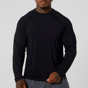 T-shirts à <span class=keywords><strong>manches</strong></span> <span class=keywords><strong>longues</strong></span> en polyester et élasthanne respirant, léger et personnalisé, à <span class=keywords><strong>prix</strong></span> avantageux - Product Image 1