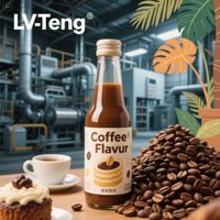 Concentré de café aromatisant personnalisé en usine pour boissons, pâtisseries, confiseries, support technique OEM, vente en gros