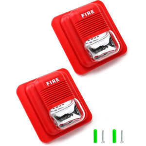 Sistema de seguridad para el hogar DC12V/24V, luz de sonido ABS, alarma de incendio, sirena estroboscópica para casa, situación de emergencia de primeros auxilios para emergencia - Product Image 5