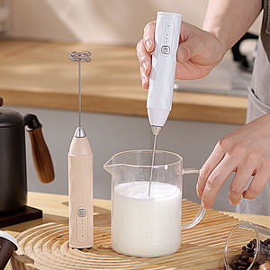 Mini Elektrischer Handheld-Milchaufschäumer für Kaffee & Cocktails, Wiederaufladbarer Milchaufschäumer - Product Image 2