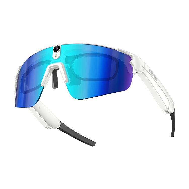 2026 New L805 Smart AI Cycling Glasses With 8MP Pixel Stabilization Camera BT5.4 Wifi Transmit IP66 Waterproof Magnetic Charging