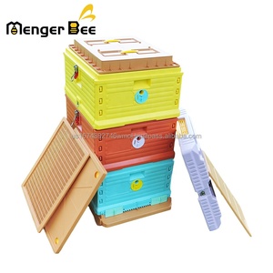 กล่องรังผึ้งพลาสติก HDPE 3 ชั้น รุ่น New Menger Bee สำหรับการเลี้ยงผึ้ง - Product Image 1