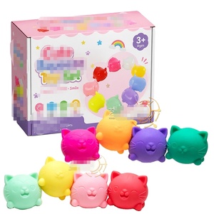 Caja de juego musical antiestrés con diseño de gato, juguete adorable para aliviar el estrés, herramienta de ventilación para padres e hijos - Product Image 1