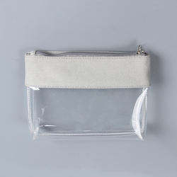 Bolsa de Cosméticos Transparente Impermeable de PVC para Baño, Etiqueta Personalizada, Bolsa de <span class=keywords><strong>Maquillaje</strong></span> y Joyería de PVC Transparente - Product Image 4