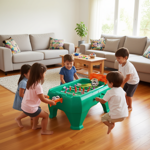 M.E.Costa Mini Table Foosball Football Machine Plastic Toy For Kids Indoor Soccer Game 19.5x36.8x6.8cm Unisex WG27-140 - Product Image 2