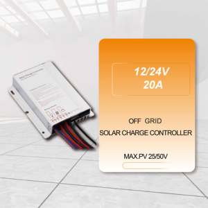 태양광 충전 컨트롤러 12v 24v 20A <span class=keywords><strong>PWM</strong></span> 가로등 비바람에 견디는 방수 - Product Image 4