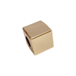 Colgante cúbico de aleación de zinc, 19mm de diámetro interior, 9,8mm, para bolsos, artículos de cuero, alta calidad - Product Image 3