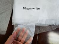 Tissu non tissé en polypropylène PP spunbond SBPP de 10 g/m² à 15 g/m², largeur de 45 à 50 cm, pour la fabrication de bonnets bouffants