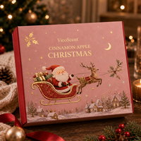Coffret de Parfum Festif Pomme Rose Tonka Marque Blanche 100ml EDP pour Femme, Emballage Cadeau, Fabricant pour Marques de Parfums en Ligne