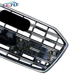 Kit de carrocería de accesorios de coche ABS plateado, parrillas de malla de parachoques delantero, Parrilla para Audi <span class=keywords><strong>A6</strong></span> <span class=keywords><strong>S</strong></span> <span class=keywords><strong>Line</strong></span> S6 Avant <span class=keywords><strong>Allroad</strong></span> C8 4K 2019-2024 - Product Image 5