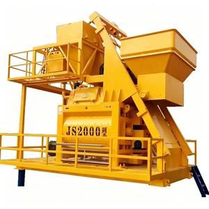 Mezcladora de Concreto de Doble Eje JS2000 para Producción de Grandes Cantidades - Product Image 1