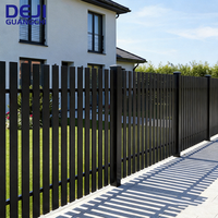 Clôture de balcon en aluminium à prix d'usine, profil de clôture de jardin, cadre à persiennes, barre à rayures verticales