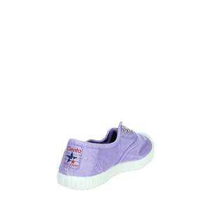 Chaussures en toile à enfiler pour filles Cienta, lilas, petit talon, style tendance - Product Image 3