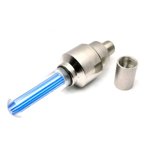 1 pièce Lampe LED étanche en plastique pour rayon de roue, alimentée par batterie, lumières décoratives pour vélo et moto, lumière de valve de vélo d'extérieur - Product Image 6