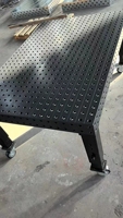 Table de soudage 3D avec roulettes, plateforme de soudage industrielle portable