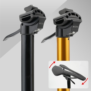 <span class=keywords><strong>Tija</strong></span> de sillín telescópica de aleación de aluminio con altura ajustable RIRO y barra de extensión de altura ajustable para ciclismo - Product Image 4
