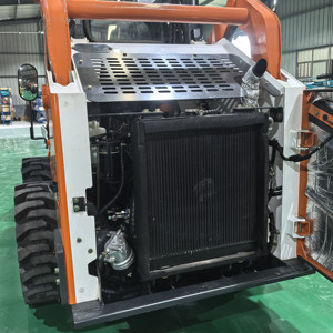 EPA Engine Skidsteer Wheel Crawler Mini <b>Track</b> Skid Steer Loader with Attachments - Product Image 6
