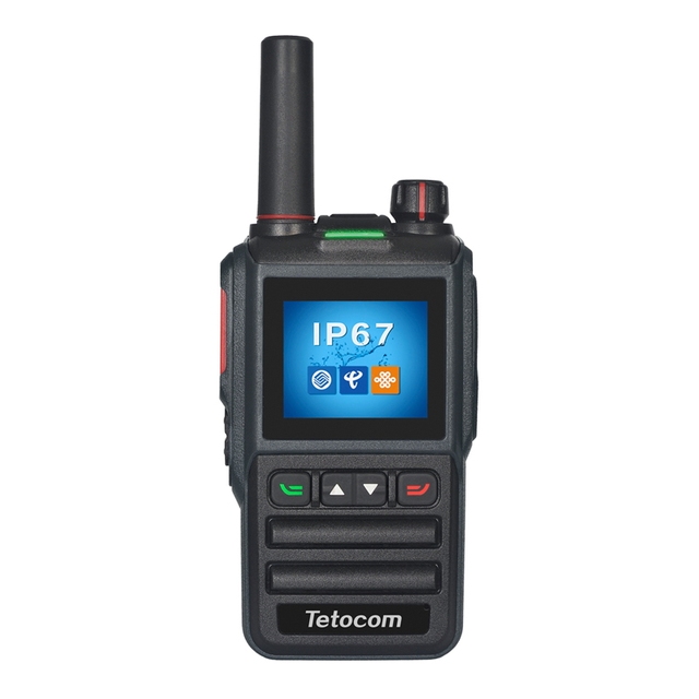 Lifetime License 1.77 Inch IPS Screen IP67 Waterproof Rugged 4G POC Walkie Talkie Android Zello PTT Two Way Radio Mobile Phone