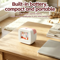 Machine à créer des autocollants intelligents Q17 avec commande vocale IA, mini imprimante d'autocollants, étiqueteuse DIY, imprimante thermique portable sans encre pour enfants, boîte d'impression d'autocollants