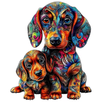 Puzzle en bois de forme unique, animaux marins, jeu de société, décoration murale pour la maison, cadeau d'anniversaire pour enfants