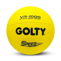 Ballon de volley-ball en caoutchouc GOLTY VR-1000 Taille 5 Poids 260-280G et circonférence 650-670MM avec logo personnalisé imprimé en gros