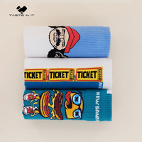 Chaussettes de sport tendance de haute qualité, confortables et respirantes pour le skateboard, le roller et le basketball – Collection Printemps