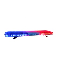 Barre lumineuse stroboscopique d'avertissement de 12 volts LED avec haut-parleur de klaxon de sirène pour la barre lumineuse clignotante d'alarme d'ambulance de camion de pompiers de voiture de camion