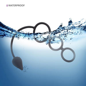 Piccolo Plug <span class=keywords><strong>Anale</strong></span> di Alta Qualità Deluxe con Anello Penieno per Giochi Erotici Fetish, Massaggiatore Personale per Sesso - Product Image 6