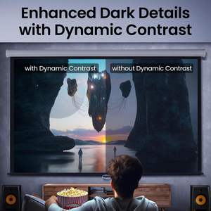 โปรเจคเตอร์ <span class=keywords><strong>BenQ</strong></span> TK710STi 4K HDR เลเซอร์ 3200 ลูเมนส์ สำหรับดูหนังและเล่นเกม ระยะฉายสั้น รับประกัน 30 วัน |   แอนดรอยด์ ทีวี เน็ตฟลิกซ์ โครมแคสท์ - Product Image 4