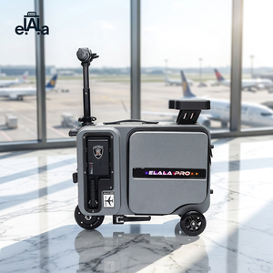 ELALA Nouveauté <span class=keywords><strong>Valise</strong></span> Électrique Colorée Multifonctionnelle à Roulettes Électriques pour un Accès Rapide à l'Aéroport - Product Image 1