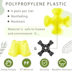 ระบบปลูกสตรอว์เบอร์รีแบบไฮโดรโปนิกส์ <span class=keywords><strong>A30</strong></span> แบบหอคอยพร้อมระบบน้ำหยด กระถางทรงกระบอก ปลูกพืชแนวตั้งแบบไฮโดรโปนิกส์ ชุดปลูกต้นไม้แบบ DIY หอปลูกพืชพลาสติก - Product Image 3