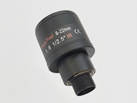 Lente de cámara CCTV HD de 6-22mm con zoom manual de 5MP, montaje M12, carcasa de metal, lente de vidrio, lente de cámara de seguridad ajustable con enfoque