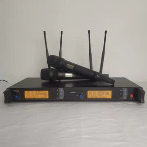 Skm9000 màn hình màu xanh đúng sự đa dạng UHF Chuyên Nghiệp Micro không dây 2CH kim loại cầm tay cho sân khấu trình diễn/Ca hát/karaoke - Product Image 2