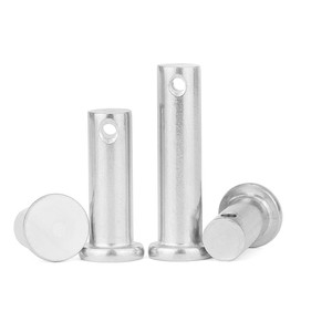 <span class=keywords><strong>Goupille</strong></span> à œil en acier inoxydable de 3 mm, 4 mm, 5 mm, 6 mm, 8 mm, 10 mm, 12 mm x 65 mm avec clip en R, <span class=keywords><strong>goupille</strong></span> de sécurité - Product Image 1