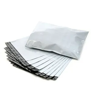 Sobres de correo de poliéster blanco, 10x13, envío de mensajería, embalaje de plástico, bolsa de correo de regalo, venta al por mayor