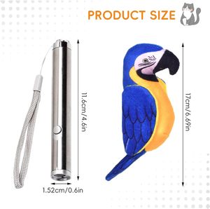Stylo pointeur laser LED RGB, jouet lumineux pour chat, équipement d'éclairage, lumières indicatrices, rechargeable par USB, IP44, intérieur/extérieur - Product Image 2