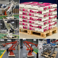 Palettiseur Robot Haute Vitesse Estun KUKA ABB Kawasaki 800-1200 Sacs/Heures Empilage Automatique de Sacs Boîtes Canettes