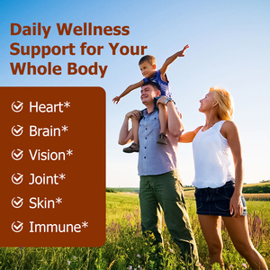 Factory Wholesale Omega 3 Fish Oil Softgels Formulated to Support Heart Brain Eynhealth Dieary <b>Supplement</b> Immune Defense Softgel - Product Image 5