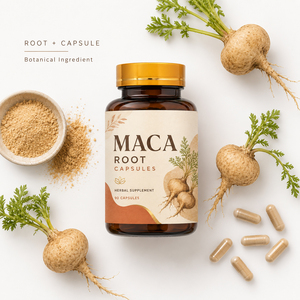 Cápsulas de Raíz de Maca Orgánica para Energía y Apoyo Inmunológico en Hombres Adultos, Suplemento Herbal, No Apto para Niños, Mujeres Embarazadas, Antioxidante - Product Image 5