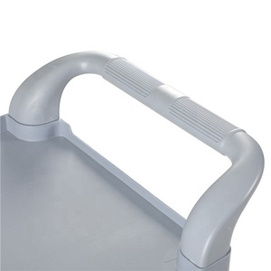 8162 सफाई उत्पाद, उपयोगिता भंडारण गाड़ी, 3-स्तरीय रोलिंग यूटिलिटी कार्ट और होटल ट्रॉली के लिए सफाई उत्पाद - Product Image 3