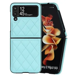 New Product 2023 Cell Phone Accessorieswinter for Samsung Galaxy Z FLIP 3 For Galaxy Z FLIP 4 Business PU