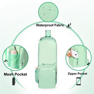 Cross-border new yoga mat <b>bag</b> with side mesh <b>zipper</b> pockets, waterproof wet compartment, and large capacity for <b>storage</b>; a singl - Product Image 4