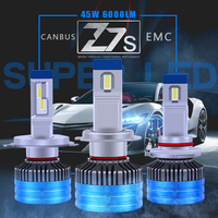 Ampoules LED de haute qualité pour motos, feux automobiles, H4 h13 90049007 hb2 9003, faisceau haut et bas, CANBUS sans erreur