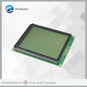 Superventas 160*128 pantalla LCD gráfica JXD160128A FSTN módulo LCM positivo LCD T6963C/UC6963 fabricante barato al por mayor LCD