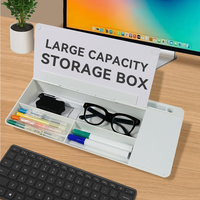 Tableau blanc de bureau effaçable à sec Utilisation de bureau Station de charge tableau blanc de bureau Tableau blanc de bureau avec rangement