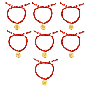 (1 Pieza) Pulseras de Cuerda Roja de las Islas Canarias, Ajustables para Mujer - Joyería Canaria # 555562 - Product Image 3
