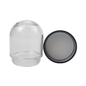 1oz 2oz 3oz 4oz Hot Selling Smell Proof <b>Jar</b> <b>Empty</b> Clear Round Flower Containers Childproof Child Resistant Glass <b>Jar</b> With CR Cap - Product Image 6