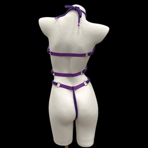 Manyu erotic lingerie <b>bondage</b> SM flirting seductive rope clothing <b>set</b> qqny seductive mesh uniform women 9559 - Product Image 5