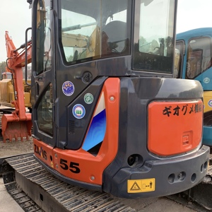 Mini-excavatrice Hitachi ZX55U d'occasion, 3 tonnes, capacité de la benne de 0,17 m³, moteur de 22,3 kW, ZX30U ZX33U-5 ZX35U-5 ZX50U ZX55 ZX60 - Product Image 3
